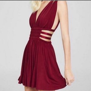 Express Red Cocktail Party Dress